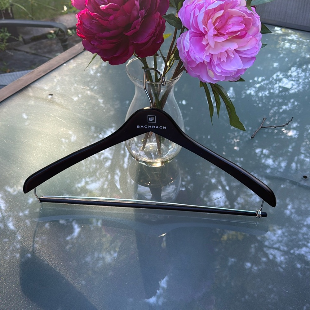 PRICE DROP Bacharach suit hanger black